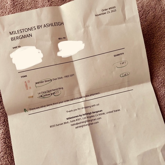 Charlie and Marcelle 14k yellow gold opal ring, size 7 - Picture 10 of 11